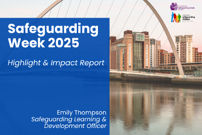 Safeguarding Week annual report 2025 front cover